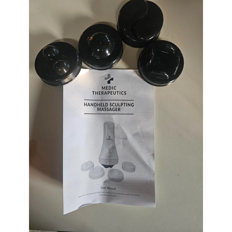 Medic Therapeutics Handheld Sculpting Massager w/ 4 Interchangeabl