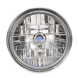 HANSWDEU Custom-Made Front Headlight Motorcycle Universal Black Metal for Cafe Racer Ojekt Street Bicycle Pr