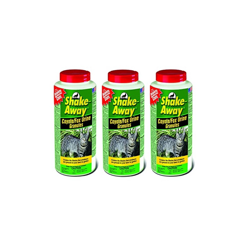 Shake-Away Coyote/Fox Urine Granules 28.5 oz. (Pack of 3)