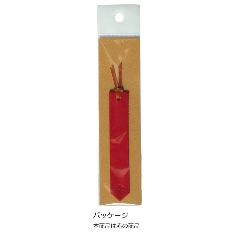 Gulfstream Bookmark Bookmarker, Genuine Leather, Red, RZ-BM-02