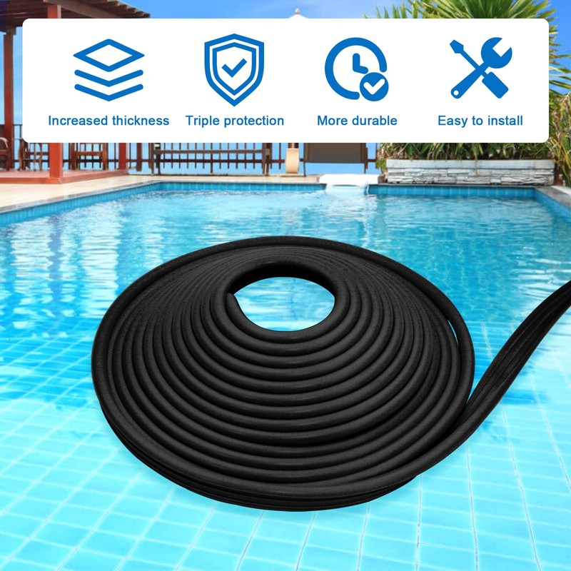 MIYOLO 120'ft Pool Liner Lock for In-Ground and Above Ground