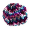Cadoline Rainbow Womens Elastic Sequin Polyester Flapper Cap Hat 23cm