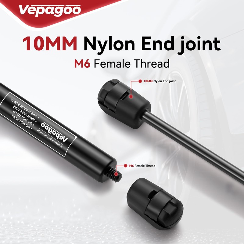 Vepagoo C16-12104 12 inch 50Lb/222N Gas Shocks Struts Spring for