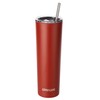 Vaso delgado de acero inoxidable con aislamiento al vacío con