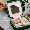 Benevolence LA Plush Velvet Jewelry Box | Travel Jewelry Case