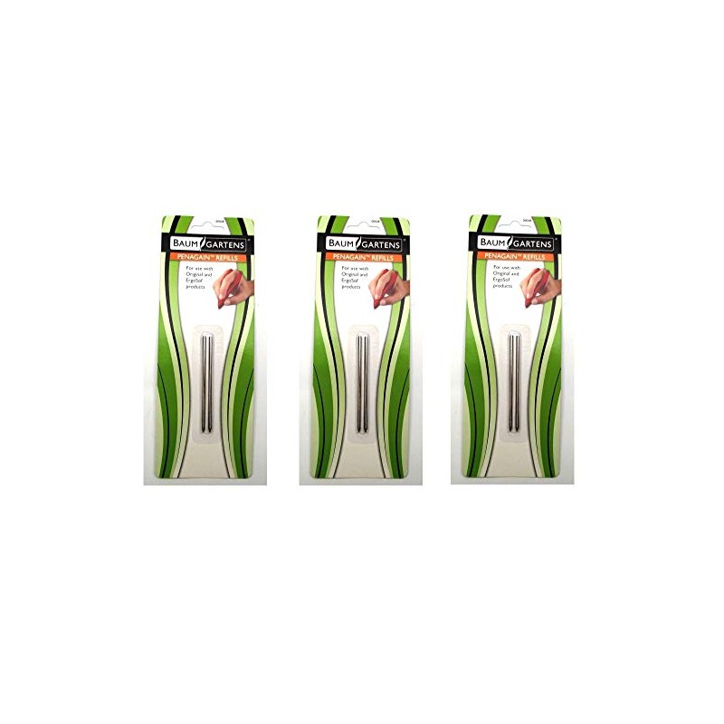 Baumgartens The Original Penagain Ink Refills, 3 PACK