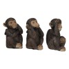 Wise Monkeys See Hear Speak No Evil Ape Collectible Figurine