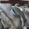 FYWZ Turbo Resonator Plug Cover Cap, Alluminum Billet Resonator Plug