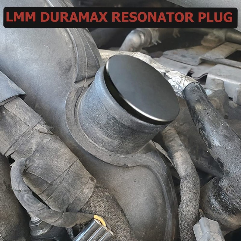 FYWZ Turbo Resonator Plug Cover Cap, Alluminum Billet Resonator Plug