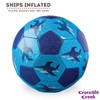 Crocodile Creek - Shark City Glitter Soccer Ball - Kids