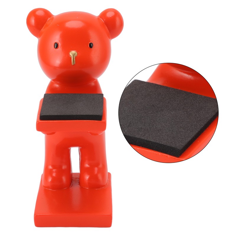 Bear Watch Stand Handcrafted Three Dimensional Modern Style Resin Watch