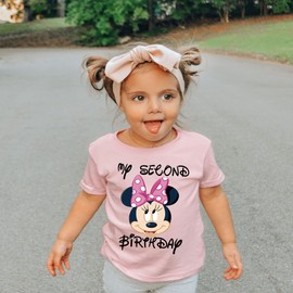 I'm Twodles Second Minnie birthday Shirt 2nd 3rd Birthday Minnie Shirt oh Twodles Minnie Birthday Outfit Minnie Shirts for Girls Toddler Birthday Girl Outfit (3T)