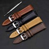 BISONSTRAP Leather Watch Straps, Quick Release Replacement Band for Men