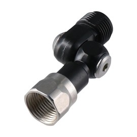 Urjumpea Universal Black Swivel Joint Adapter for Airless Paint Spray Sprayer Gun