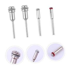 DOITOOL 26pcs Screw Mandrel Set for Rotary Tools Cut-off Wheel Holder Mandrels for Woodworking and Crafting Essential Rotary Tool Accessories