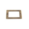 Antique File Cabinet Label Holder 3" x 2" Frame Drawer