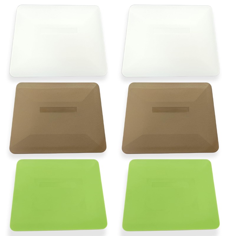 GWEITOOL Window Tint Tools 6Pcs Window Tint Squeegee Plastic Hard