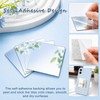 25 Pack Mini Acrylic Square Mirror Tiles, Self-Adhesive Small Mirrors
