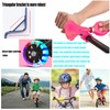 Bike Training Wheels, Flash Mute Wheel, Bicycle Stabiliser Mounted Kit,