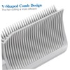 PACKOVE Hair Cutting Comb for Men Durable Wide Barber Styling