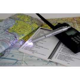 Britta Products The Pilot's Pen - "Aviator" World's Best LED Ink Pen - Medical, Aviation, Night