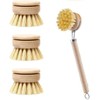 Cepillo para Trastes Cocina, 4 Piezas Juego De Cepillos para