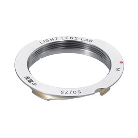 LIGHT LENS LAB L-M Ring for 50/75mm (Laica L39 Lens to M Mount) Mount Adapter