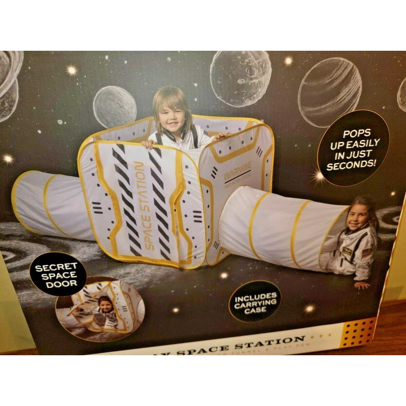 FAO Schwarz Aventure Tent Play Space Station Indoor Toy Kids