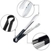 HINMAY 3 Pack Kitchen Tongs with Comfort-Grip Handle Heavy Duty