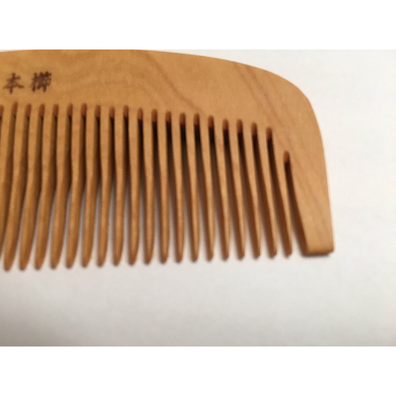 English Madder Dyes Pains, "黄楊 Comb" 梳ki Comb 3.5 Dimension 椿油