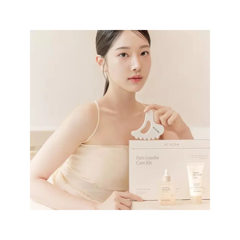 Biaecom 바이애콤 페이스 괄사 케어 키트 Biacon Face Gua Sha