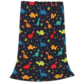 Dinosaur Throw Blanket for Boys, Soft and Warm Flannel Blanket, Lightweight Throw Bedding Room Decor Fleece Blankets for Bed Sofa Couch- 40x50 Inches