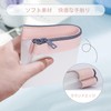 MINBOOT Pencil Case, Transparent (Pack of 2), Multi-functional, Stylish, Korean,