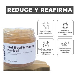 Gel Reafirmante Herbal 300 Ml Pote Anticelulitis