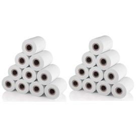 20 Pcs Thermal Paper, for Mobile 58mm 30mm Mini Thermal Printer Cash Register POS Receipt Paper Roll