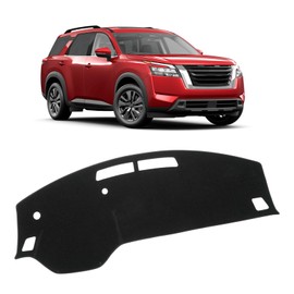 Autorder Dashboard Cover Mat for 2022-2025 Nissan Pathfinder Accessories Dash Cover Upgrade Velvet Dash Mat UV Rays Protector