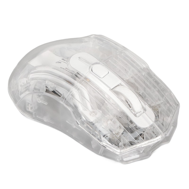 Gaming Mouse 2.4G Wireless Bluetooth Wired USB Transparent 3 Mode