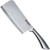 Deuba Alpina Hackbeil Küchenbeil I Edelstahl 18cm Für Knochen Fleisch