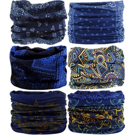 VANCROWN Neck Gaiter Headband Headwear Head Wrap Face Mask Magic Scarf Bandana for Men and Women