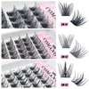 Lash Clusters DIY Eyelash Extensions at Home, D Curl 10mm