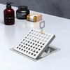 NIREU 6 Inch Square Shower Floor Drain with Removable Cover