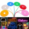 HEGEHE Dimmable LED Neon Light Strip Kit, 5m Red Neon