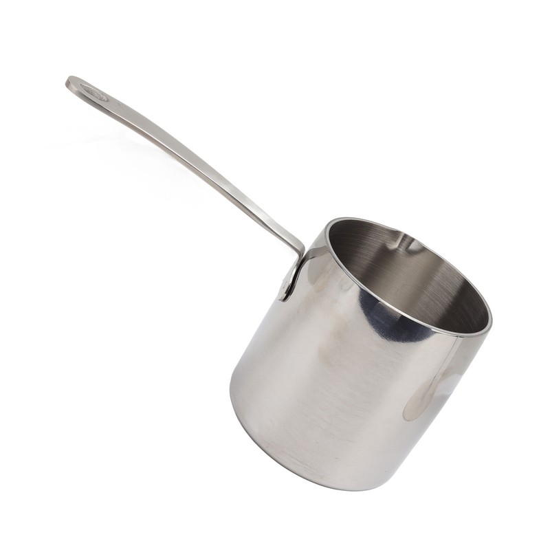 Butter Warmer Pot Quick Heat Conduction Three Layers Stainless Steel
