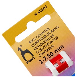 Pony Combi Pack Sizes Row Counter, Multi-Colour, 6 x 4.7 x 9.8 cm