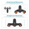 NEEWER 3-Wheels Wireless Video Camera Dolly, 3-Speed Motorized Electric Track
