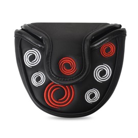 Golf Putter Cover, Golf Putter Cover, Golf Putter Cover, Golf Headcovers, Mallet Putter Headcovers, with Magnetic Closure, for Golf Lovers and Beginners