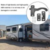 Bittwee RV Screen Door Latch Kit with Screws, Camper Door