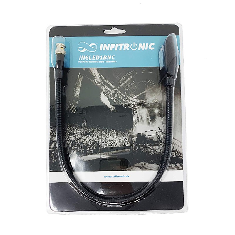Infitronic IN6LED1BNC - 6 LED BNC Mixer Light/Light Desk Light/Lectern