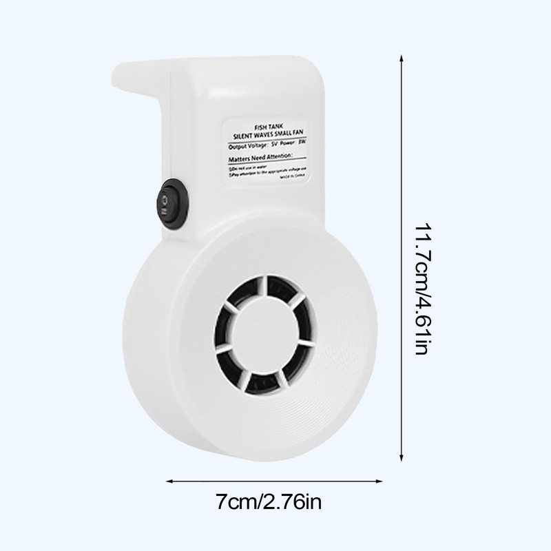 Aquarium Cooler Fan | Water Chiller Fan for Aquarium,Quiet Chilling
