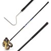 Dutypro 44 inch Snake Hook Catcher Stick Tongs Grabber Handling